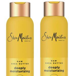 SheaMoisture Body Wash for Women Raw Shea Butter for Dry Skin - Set of 2